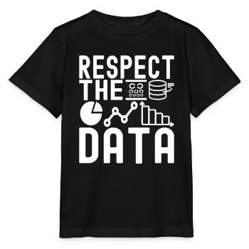 Analyste de données en science des données - T-shirt bio MINI CREATOR Stanley/Stella Enfant - noir - Devant - Mikhail (115cm)