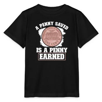 Collection de pièces de monnaie amusante pour les collectionneurs de pièces de monnaie et - T-shirt bio MINI CREATOR Stanley/Stella Enfant - noir - Devant - Mikhail (115cm)