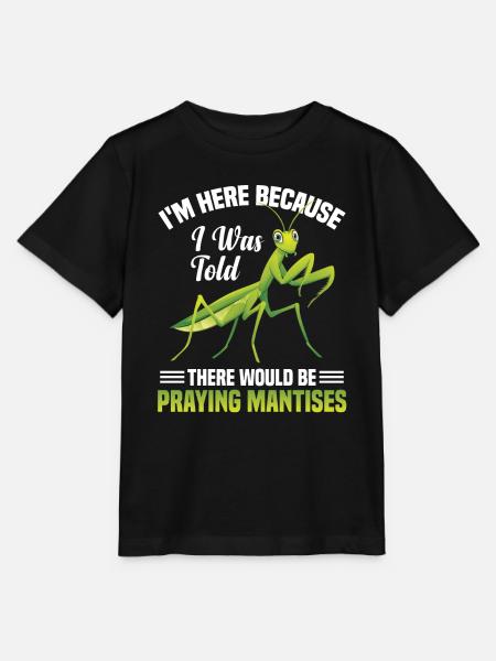 Gottesanbeterin-kostüm Futtergehege - Stanley/Stella Kinder T-Shirt MINI CREATOR - Schwarz
