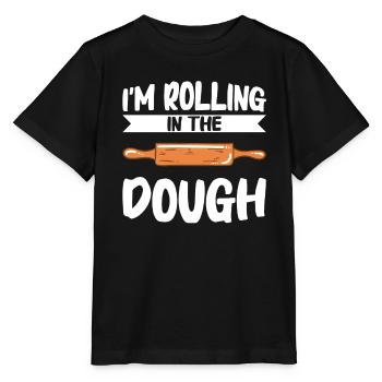 Cuisson du pain Boulangerie Boulangerie Fabrication du pain - T-shirt bio MINI CREATOR Stanley/Stella Enfant - noir - Devant - Mikhail (115cm)