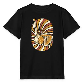 Golf Golfeurs Golfeurs - T-shirt bio MINI CREATOR Stanley/Stella Enfant - noir - Devant - Mikhail (115cm)