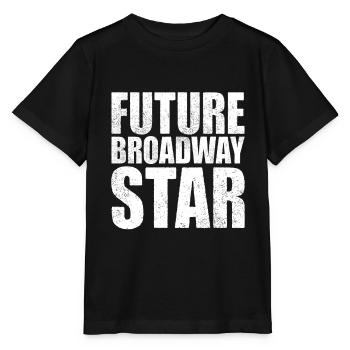 Futur Star de Broadway 3 - T-shirt bio MINI CREATOR Stanley/Stella Enfant - noir - Devant - Mikhail (115cm)
