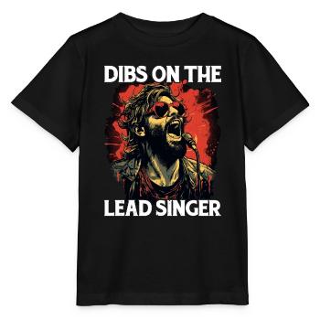Dibs On The Lead Singer 7 - Stanley/Stella MINI CREATOR Kids’ T-Shirt - black - Front - Mikhail (115cm)
