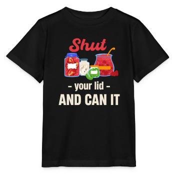 Fermez votre couvercle et vous pouvez - T-shirt bio MINI CREATOR Stanley/Stella Enfant - noir - Devant - Mikhail (115cm)