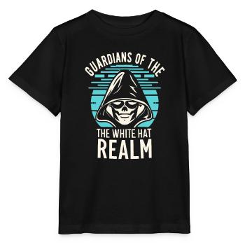 Analyste en piratage éthique Cybersécurité éthique - T-shirt bio MINI CREATOR Stanley/Stella Enfant - noir - Devant - Mikhail (115cm)