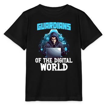 Analyste en piratage éthique Cybersécurité éthique - T-shirt bio MINI CREATOR Stanley/Stella Enfant - noir - Devant - Mikhail (115cm)