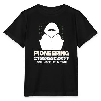 Ethical Hacking Analyst Ethical Cyber Security - Stanley/Stella MINI CREATOR Kids’ T-Shirt - black - Front - Mikhail (115cm)