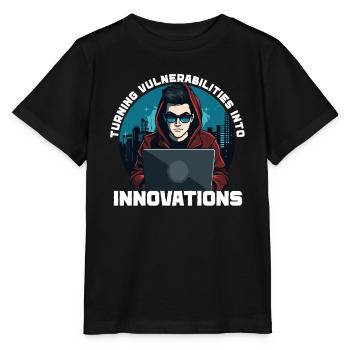 Ethical Hacking Analyst Ethical Cyber Security - Stanley/Stella MINI CREATOR Kids’ T-Shirt - black - Front - Mikhail (115cm)