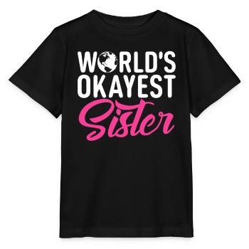 Sister Gifts - Stanley/Stella Kinder T-Shirt MINI CREATOR  - Schwarz - Vorne - Mikhail (115cm)