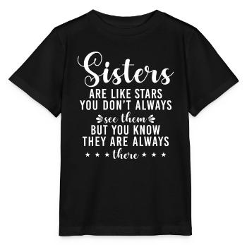 Sister Gifts - Stanley/Stella Kinder T-Shirt MINI CREATOR  - Schwarz - Vorne - Mikhail (115cm)