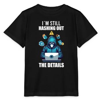 Analyste en piratage éthique Cybersécurité éthique - T-shirt bio MINI CREATOR Stanley/Stella Enfant - noir - Devant - Mikhail (115cm)