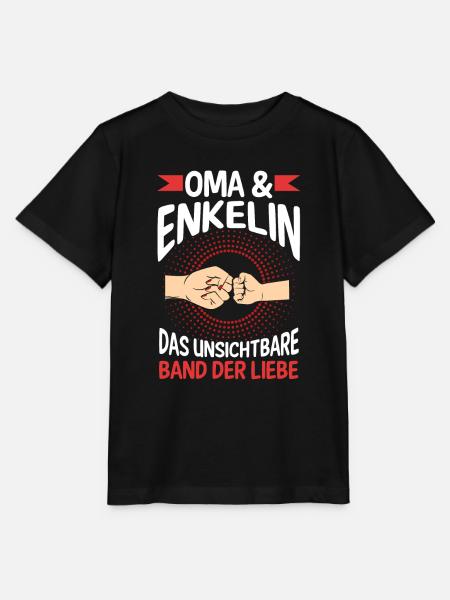 Oma Großmutter und Enkelin - Stanley/Stella Kinder T-Shirt MINI CREATOR - Schwarz