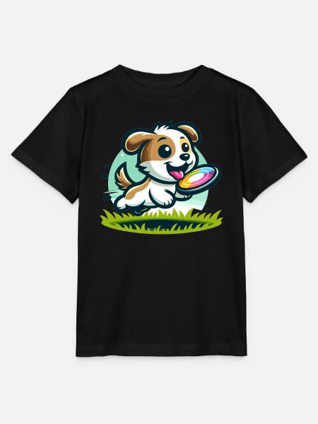 Agility für Hunde - Stanley/Stella Kinder T-Shirt MINI CREATOR - Schwarz