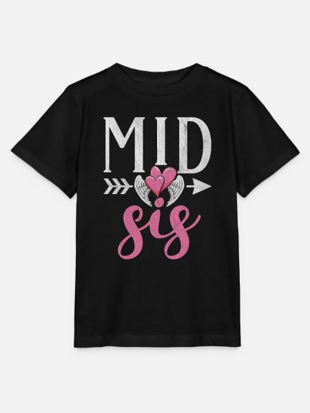 Middle Sister Gifts - Stanley/Stella Kinder T-Shirt MINI CREATOR - Schwarz