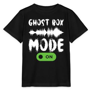 Enquêteur paranormal Chasse aux fantômes - T-shirt bio MINI CREATOR Stanley/Stella Enfant - noir - Devant - Mikhail (115cm)