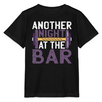 Une autre nuit au bar - T-shirt bio MINI CREATOR Stanley/Stella Enfant - noir - Devant - Mikhail (115cm)