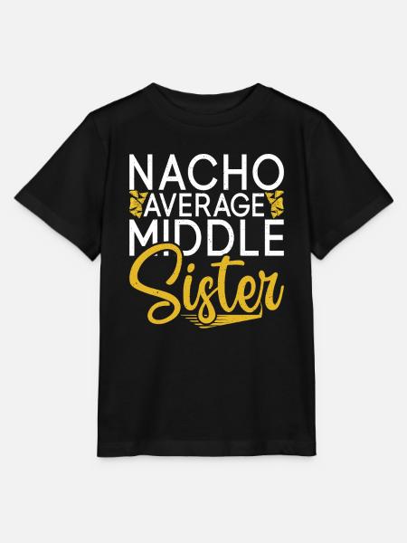 Middle Sister Gifts - Stanley/Stella Kinder T-Shirt MINI CREATOR  - Schwarz
