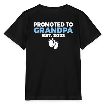 Grandpa Gifts - Stanley/Stella Kinder T-Shirt MINI CREATOR  - Schwarz - Vorne - Mikhail (115cm)