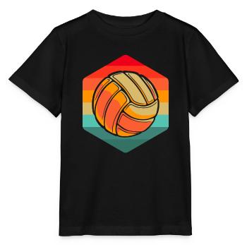 Volley-ball Volley-ball - T-shirt bio MINI CREATOR Stanley/Stella Enfant - noir - Devant - Mikhail (115cm)