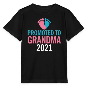 Grandma Gifts - Stanley/Stella Kinder T-Shirt MINI CREATOR  - Schwarz - Vorne - Mikhail (115cm)
