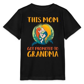 Grandma Gifts - Stanley/Stella Kinder T-Shirt MINI CREATOR  - Schwarz - Vorne - Mikhail (115cm)