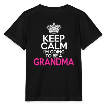 Grandma Gifts - Stanley/Stella Kinder T-Shirt MINI CREATOR  - Schwarz - Vorne - Mikhail (115cm)