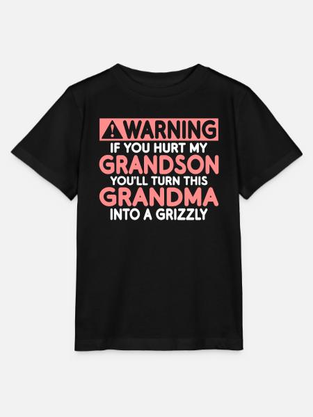 Grandma Gifts - Stanley/Stella Kinder T-Shirt MINI CREATOR  - Schwarz