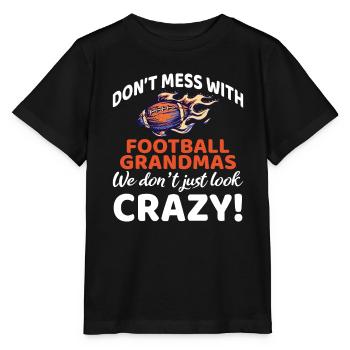 Grandma Gifts - Stanley/Stella Kinder T-Shirt MINI CREATOR  - Schwarz - Vorne - Mikhail (115cm)