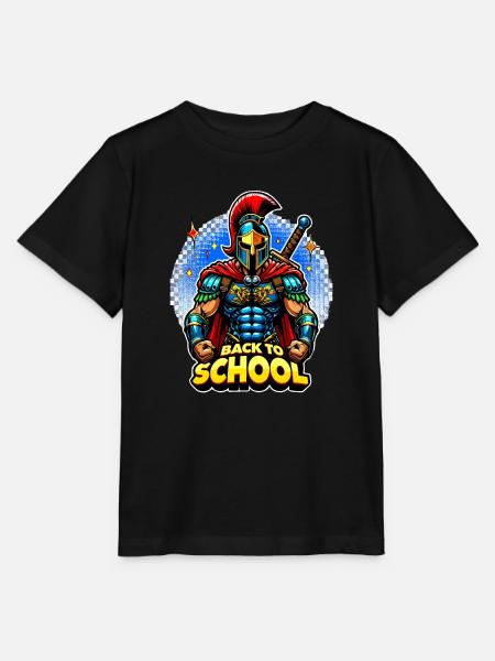 Gladiator School Teacher Of Ancient Rome - Stanley/Stella MINI CREATOR Kids’ T-Shirt - black