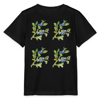 Myrtille 4 plis - T-shirt bio MINI CREATOR Stanley/Stella Enfant - noir - Devant - Mikhail (115cm)