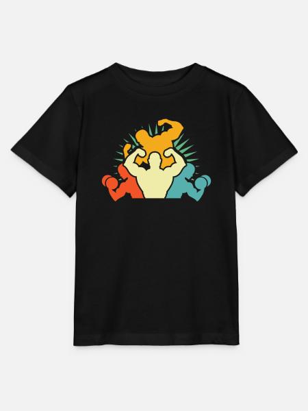 Fitness - Stanley/Stella Kinder T-Shirt MINI CREATOR  - Schwarz