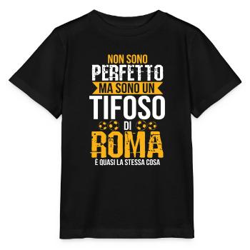 Roma idée cadeau Football romain Football Fan - T-shirt bio MINI CREATOR Stanley/Stella Enfant - noir - Devant - Mikhail (115cm)