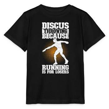 Lancer du disque Lancer du disque - T-shirt bio MINI CREATOR Stanley/Stella Enfant - noir - Devant - Mikhail (115cm)