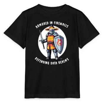 Ethical Hacking Analyst Ethical Cyber Security - Stanley/Stella MINI CREATOR Kids’ T-Shirt - black - Front - Mikhail (115cm)
