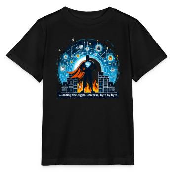 Analyste en piratage éthique Cybersécurité éthique - T-shirt bio MINI CREATOR Stanley/Stella Enfant - noir - Devant - Mikhail (115cm)