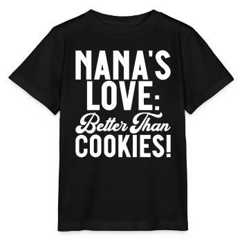 Nana Gifts - Stanley/Stella MINI CREATOR Kids’ T-Shirt - black - Front - Mikhail (115cm)