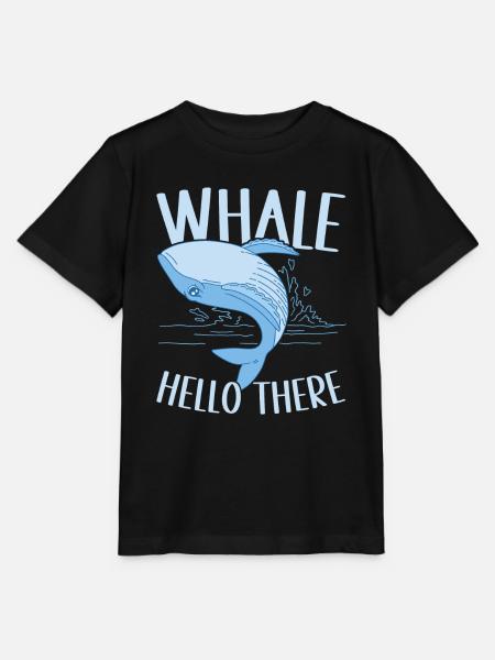 Wale Walfisch - Stanley/Stella Kinder T-Shirt MINI CREATOR  - Schwarz