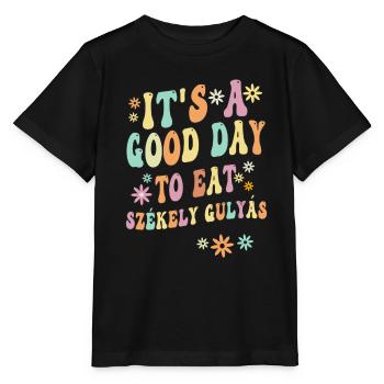 Le sort de Szekely Gulya - T-shirt bio MINI CREATOR Stanley/Stella Enfant - noir - Devant - Mikhail (115cm)