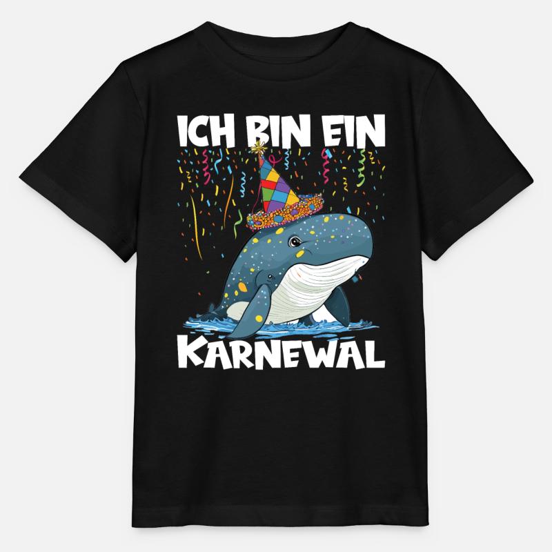 Karneval Kostüm Fasching Fastnacht - Stanley/Stella Kinder T-Shirt MINI CREATOR  - Schwarz