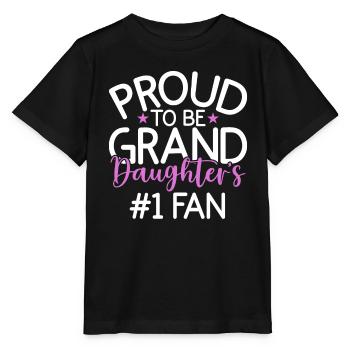 Granddaughter Gifts - Stanley/Stella MINI CREATOR Kids’ T-Shirt - black - Front - Mikhail (115cm)