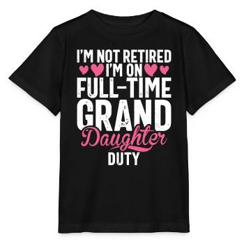 Cadeaux de petite-fille - T-shirt bio MINI CREATOR Stanley/Stella Enfant - noir - Devant - Mikhail (115cm)
