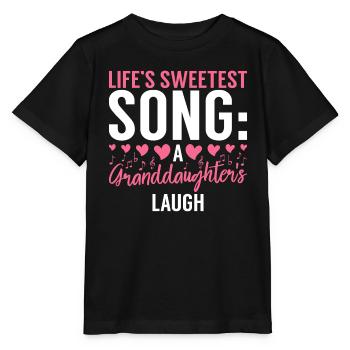 Cadeaux de petite-fille - T-shirt bio MINI CREATOR Stanley/Stella Enfant - noir - Devant - Mikhail (115cm)