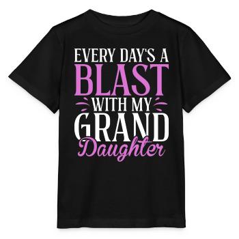 Granddaughter Gifts - Stanley/Stella MINI CREATOR Kids’ T-Shirt - black - Front - Mikhail (115cm)