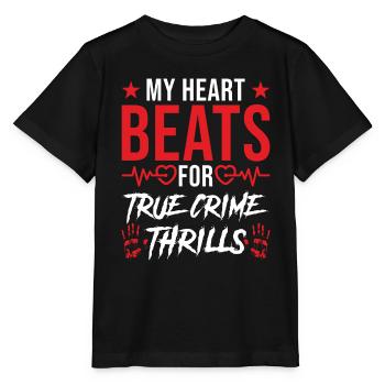 True Crime Addicted Serial Killer Uhr - Stanley/Stella Kinder T-Shirt MINI CREATOR  - Schwarz - Vorne - Mikhail (115cm)