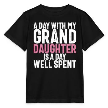 Cadeaux de petite-fille - T-shirt bio MINI CREATOR Stanley/Stella Enfant - noir - Devant - Mikhail (115cm)