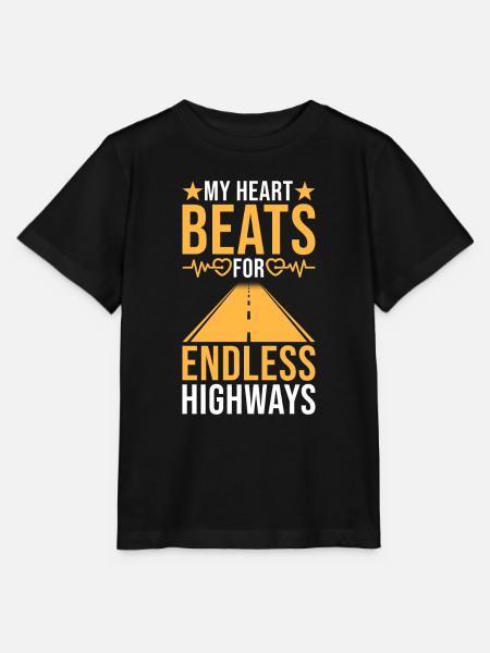 Professionelles Design für Fernfahrer - Stanley/Stella Kinder T-Shirt MINI CREATOR - Schwarz