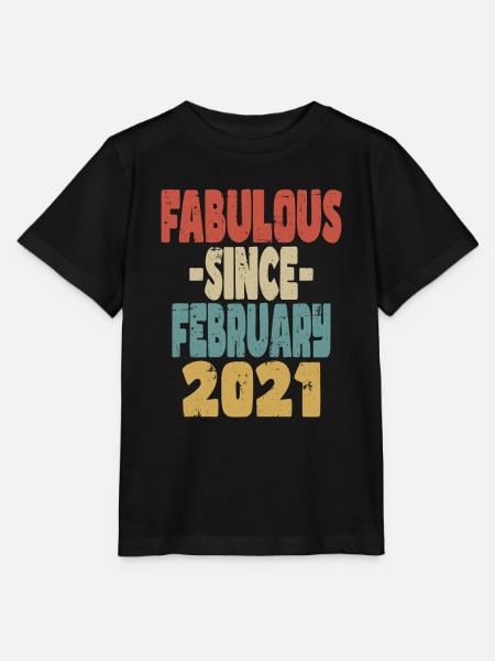 Fabelhafter Februar 2021 - Stanley/Stella Kinder T-Shirt MINI CREATOR - Schwarz