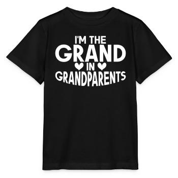 Cadeaux de petite-fille - T-shirt bio MINI CREATOR Stanley/Stella Enfant - noir - Devant - Mikhail (115cm)