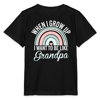 Granddaughter Gifts - Stanley/Stella MINI CREATOR Kids’ T-Shirt - black - Front - Mikhail (115cm)