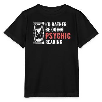 Je préfère les astrologues de cartes psychiques - T-shirt bio MINI CREATOR Stanley/Stella Enfant - noir - Devant - Mikhail (115cm)